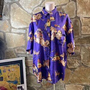Vintage Studio G.A. Silk Western Shirt